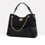 Women's Diamond Quilted Shoulder Bag - Image 2