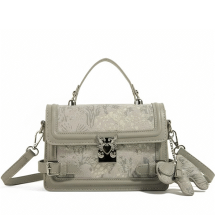 Luxe Embroidered Handbag